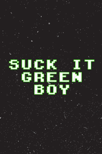 Yearly Planner - Suck it green boy Wilbur Soot and TommyInnit funny quote