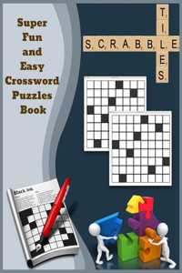 Super Fun and Easy Crossword Puzzles Book: Entertainin Puzzles Book with Solutions