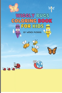 Wiggly Bugs Coloring Book For Kids