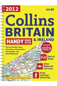2012 Collins Britain & Ireland Handy Road Atlas