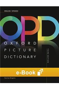 Oxford Picture Dictionary Third Edition: Interactive Student E-Book (Card)