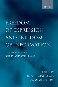 Freedom of Expression and Freedom of Information