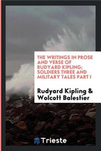 The Writings in Prose and Verse of Rudyard Kipling