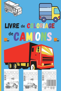 Livre de Coloriage de Camions