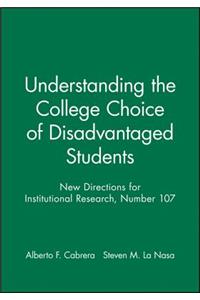 Understanding the College Choice of Disadvantaged Students