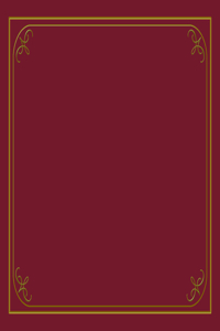 Certificate Insert Holder: Burgundy (Package of 6)