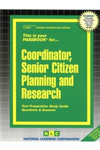 Coordinator, Senior Citizen Planning and Research