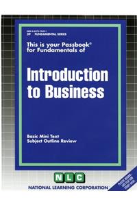 INTRODUCTION TO BUSINESS