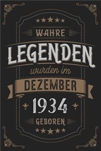 Wahre Legenden wurden im Dezember 1934 geboren