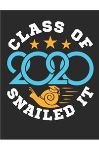 Class Of 2020 Snailed It