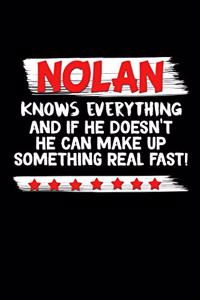 Nolan Knows Everything And If He Doesn't He Can Make Up Something Real Fast