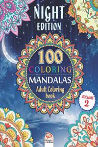 Coloring Mandalas - Night Edition