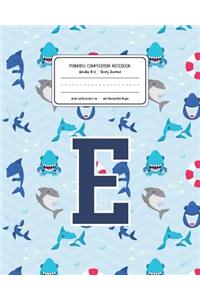 Primary Composition Notebook Grades K-2 Story Journal E
