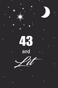 43 and lit