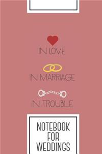 Notebook for Weddings