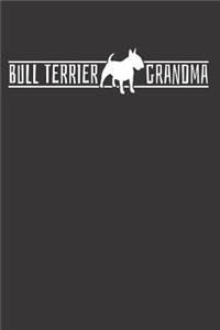 Bull Terrier Grandma Dog Notebook Journal
