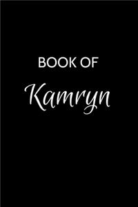 Book of Kamryn