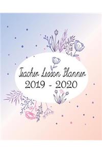 Teacher Lesson Planner 2019-2020