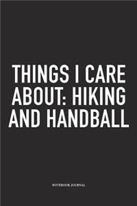 Things I Care About