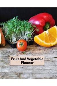 Fruit And Vegetable Planner