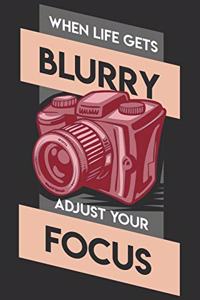 When Life Gets Blurry Adjust Your Focus