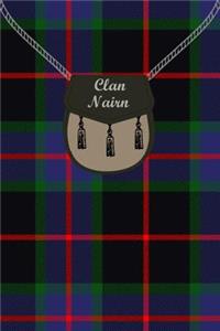 Clan Nairn Tartan Journal/Notebook