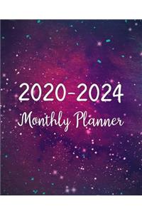 2020-2024 Monthly Planner