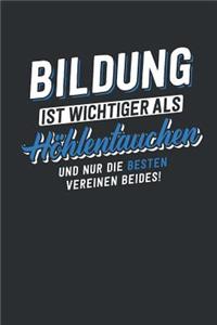 Bildung ist wichtiger als Höhlentauchen