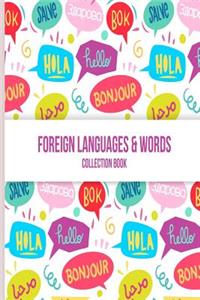 Foreign Languages & Words Collection Book