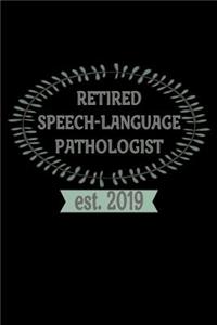Retired Speech-Language Pathologist est. 2019