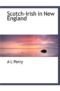 Scotch-Irish in New England
