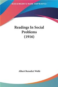 Readings in Social Problems (1916)