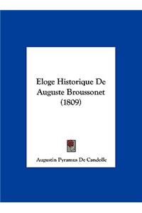 Eloge Historique de Auguste Broussonet (1809)