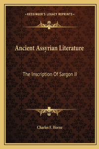 Ancient Assyrian Literature