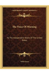 The Voice of Warning