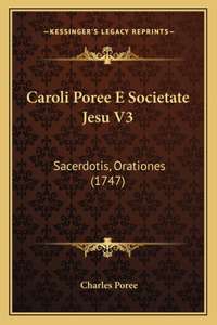 Caroli Poree E Societate Jesu V3