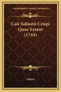 Caii Sallustii Crispi Quae Extant (1744)