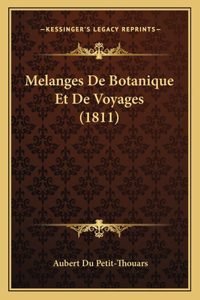 Melanges De Botanique Et De Voyages (1811)