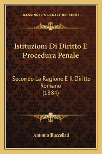 Istituzioni Di Diritto E Procedura Penale