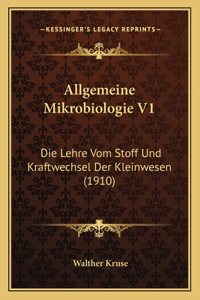 Allgemeine Mikrobiologie V1