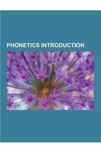 Phonetics Introduction