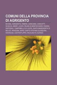 Comuni Della Provincia Di Agrigento