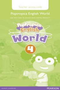 Poptropica English American Edition 4 Teacher's Edition Online World Access Card