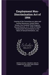 Employment Non-Discrimination Act of 1994