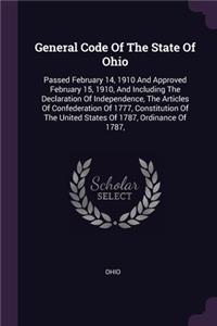 General Code Of The State Of Ohio