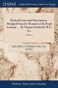MEDICAL ESSAYS AND OBSERVATIONS, ABRIDGE