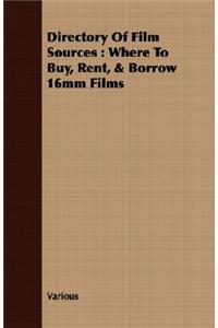 Directory Of Film Sources