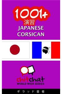 1001+ Exercises Japanese - Corsican