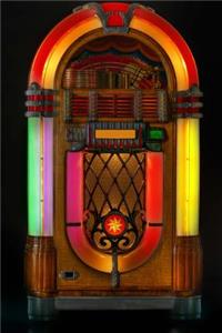 A Bright Colorful Jukebox Illustration Journal