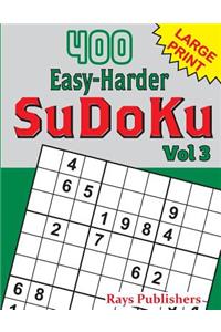 400 Easy-Harder SuDoKu Vol 3